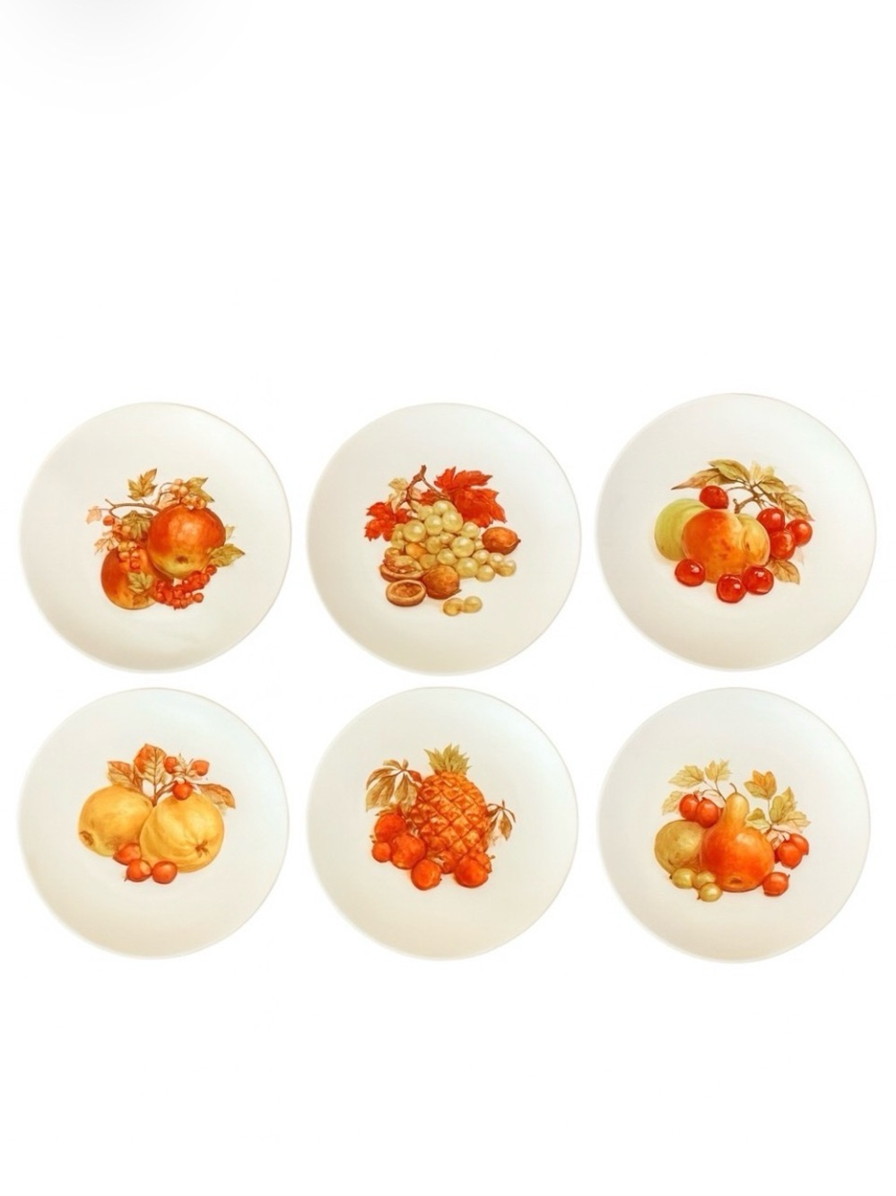 Bavarian Bareuther Waldsassen 7.5” Side Dessert Plates Made in Germany